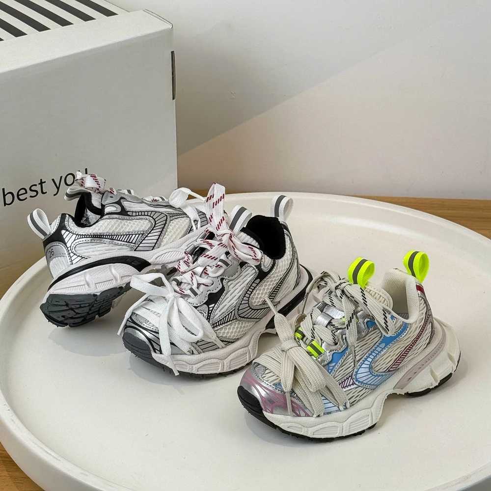 Childrens Popular Outdoor Kids Sports Shoes Children Breathable Mesh Baby Comfortable Sports Shoes Boys Casual Sneaker ShoesT251017