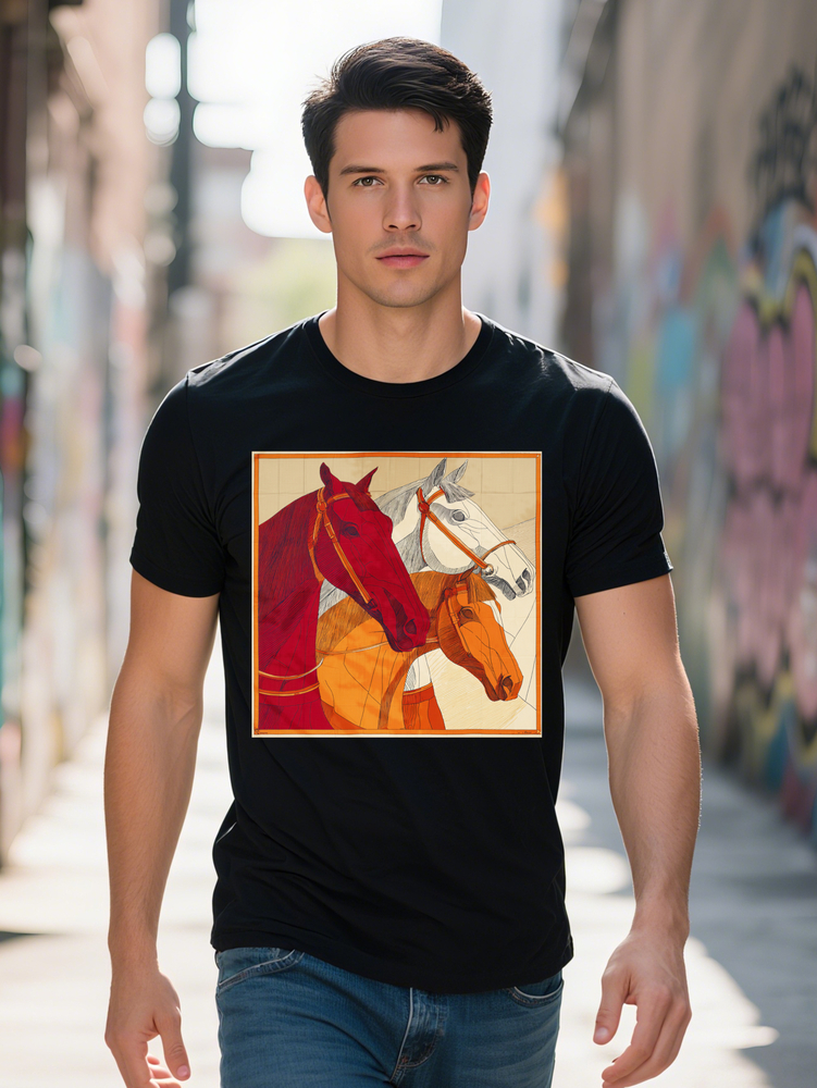 Regular Fit Graphic Microfiber Spandex Beige Grey Sports Winter M Wrinkle Wicking Men's T