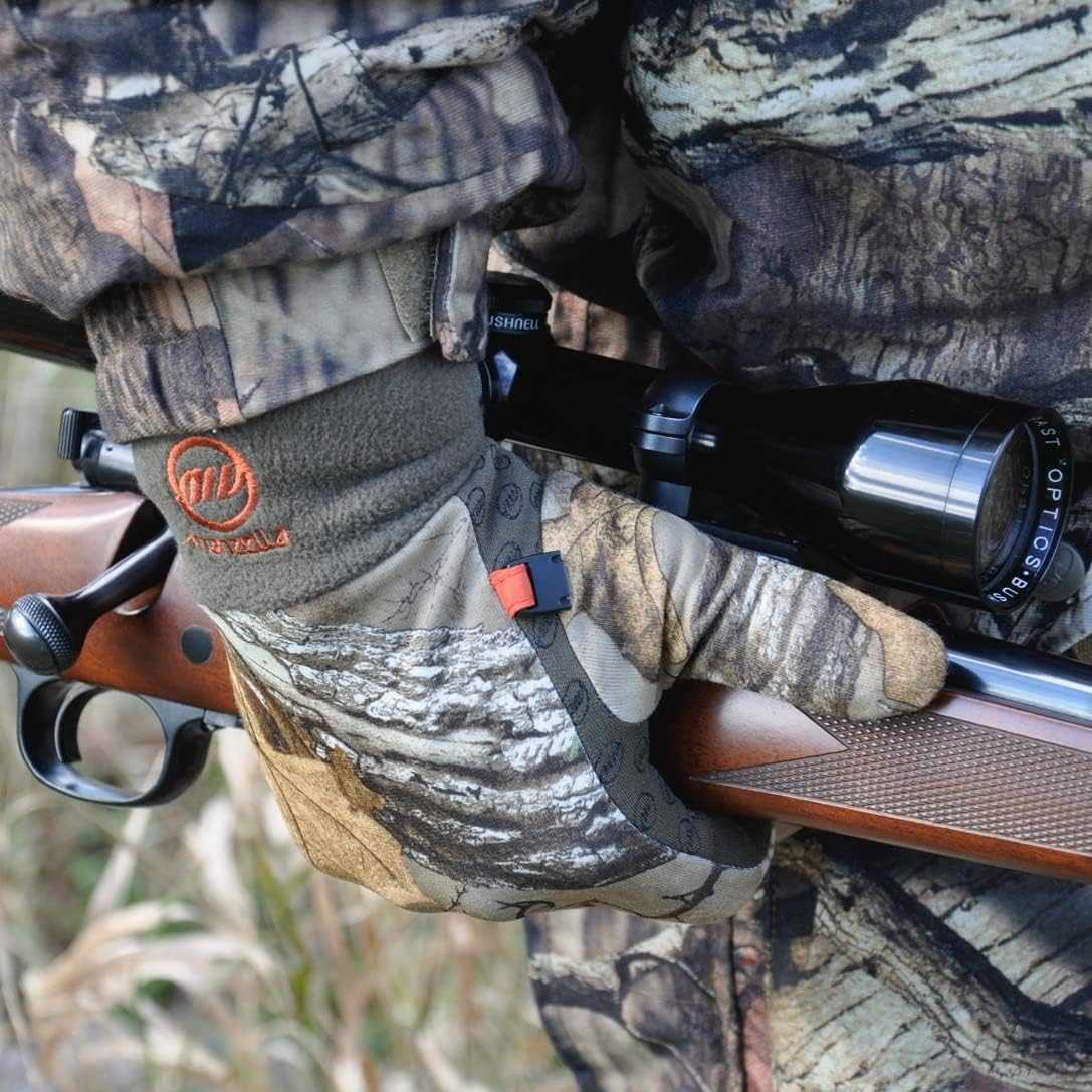 Mens Ranger Lightweight Fleece Cold Weather FormFitting Hunting Gloves Z251017