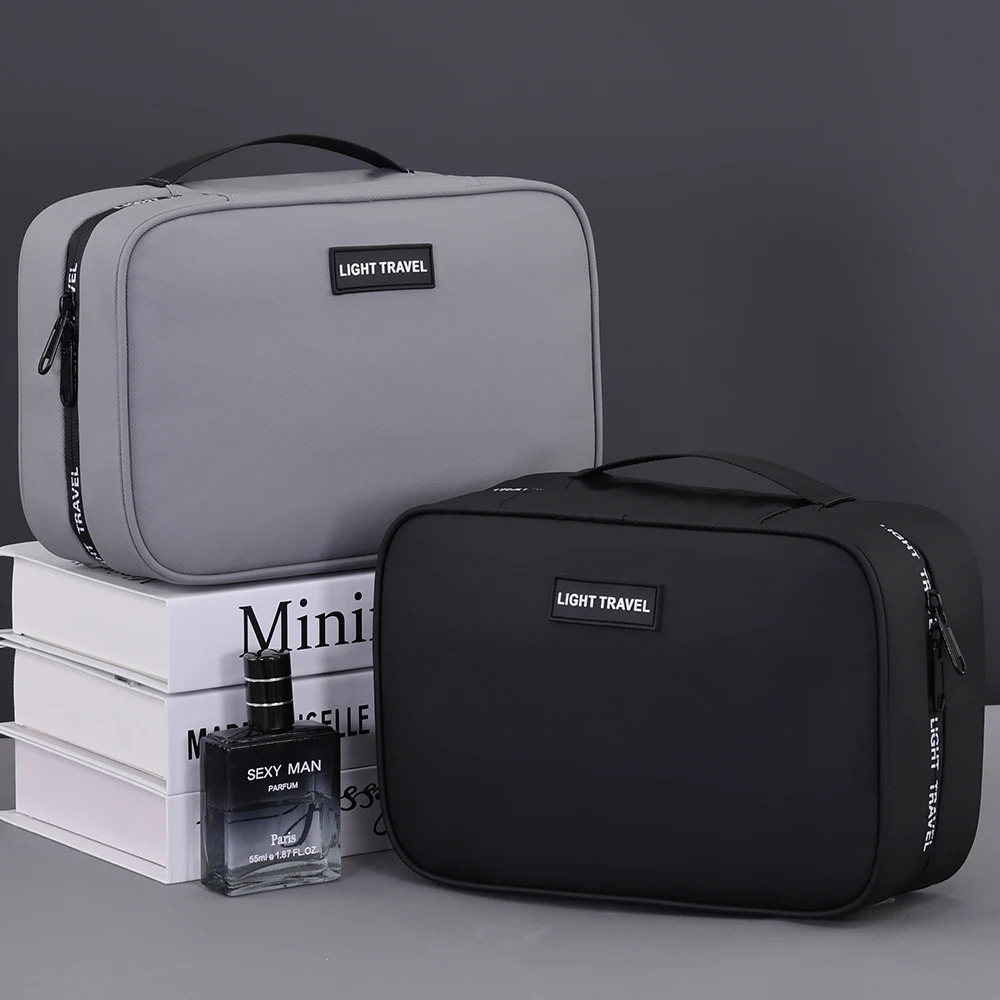 Waterproof Hanging Toiletry Bag Large Capacity Portable Travel Necessaire Case Cosmetic Bag for Men Women Wash Pouch251011