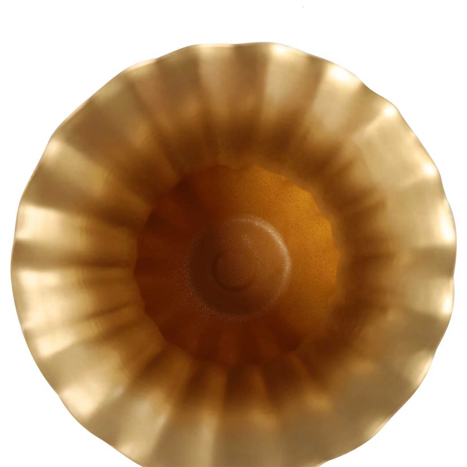 10 Pcs Gold Flower Vases 63 H Centrepieces for Wedding Reception Tables Home Flower Stands for BirthdayChristmas Events C251017