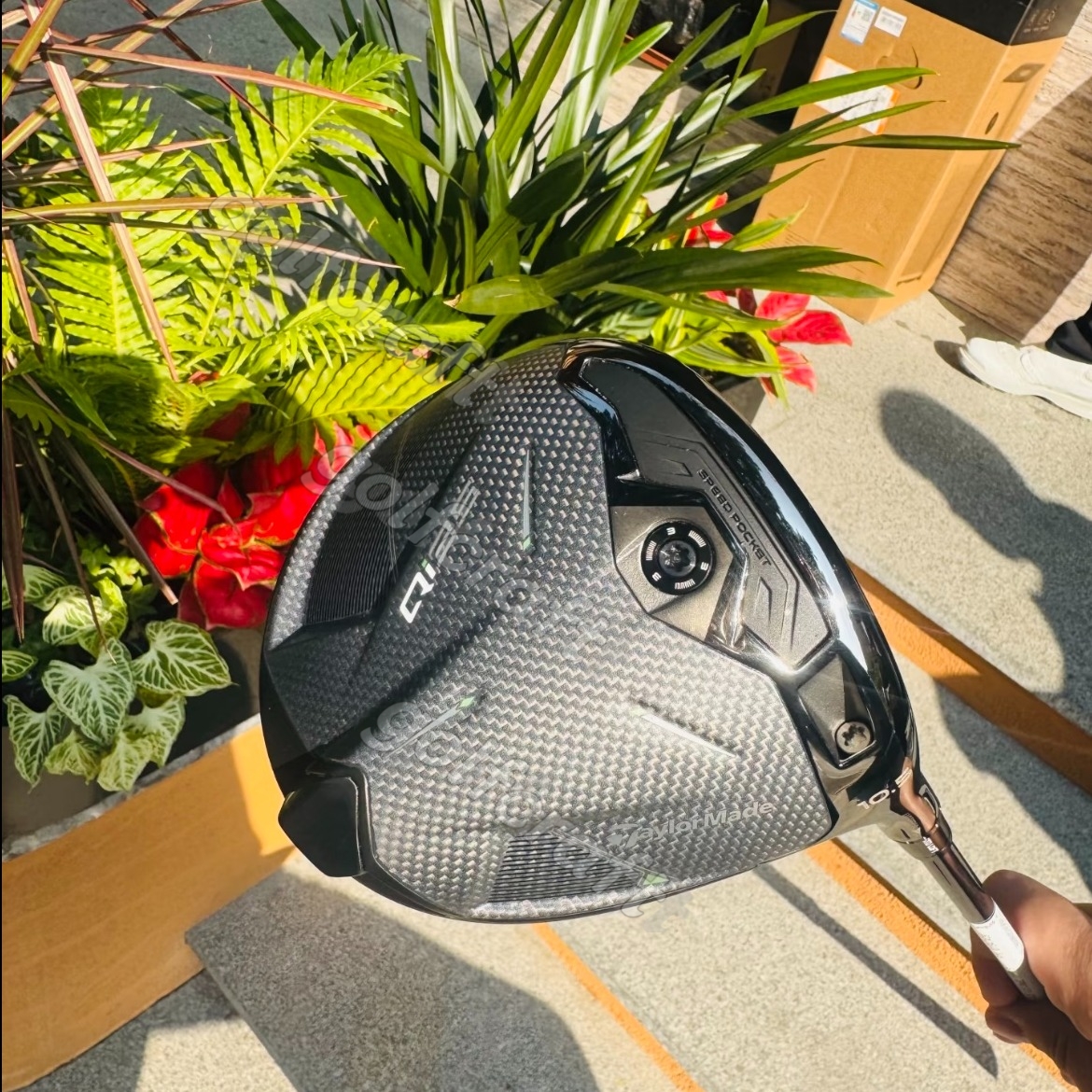 Golf driver golf clubs Taylor Mens Right hand Qi-35 Driver 9°/10.5° S/R/Sr Flex Golf Drivers shaft With Cover male and female driver real photo contact seller clubzen