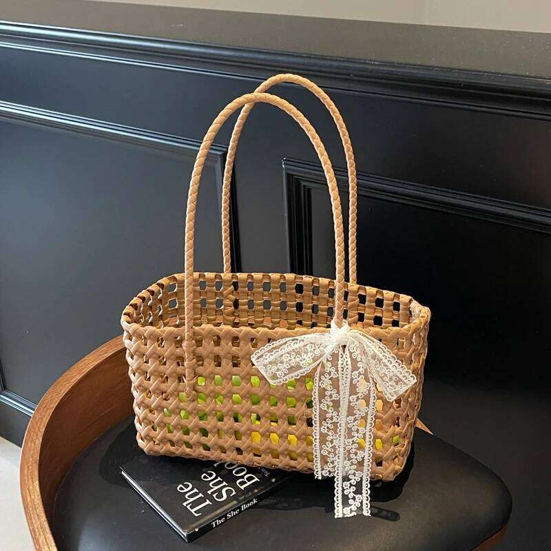 Popular Classic Elegant Shoulder Bag For Women Genuine Leather Tote Bags By Famous Designer Brands