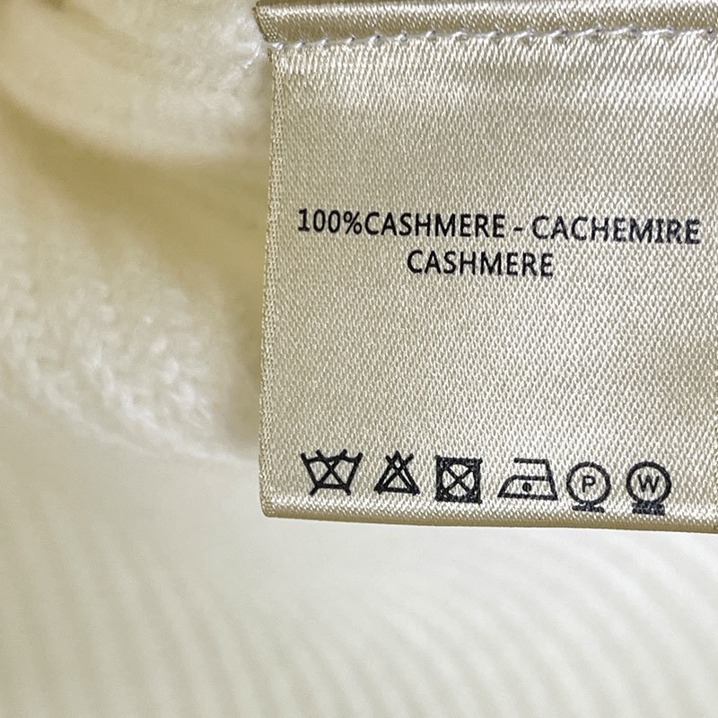 Luxury Designer Women's Cashmere Zip Up Coat Classic Simple High Neck Notch Collar Long Sleeve Loose Knit Cardigan Multiple Colors Two Pockets Wa