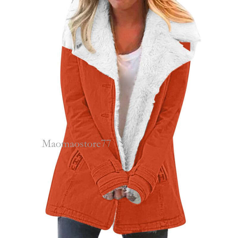 Women's Fleece-Lined Long Sleeve Cotton Coat - Warm Winter Jacket With 9 Colors & 8 Sizes S-5Xl winter jacket women womens coat
