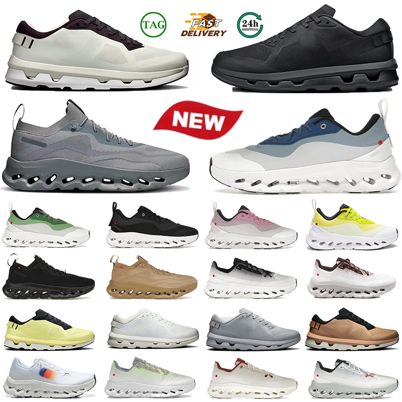 Designer sneakers Men Running shoes outdoor Sports trainers cloudzones trainer all black White Multi ivory cloudtilts mens womens breathable shoe size 36-45