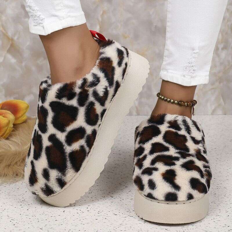 New Low-Top Leopard Spot With Thick Soles