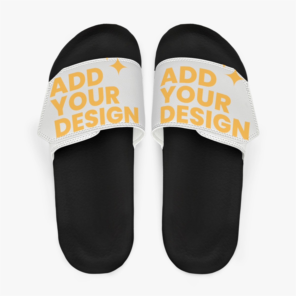 DHgatepod Men's Velcro Sandals | Adjustable PVC Slippers | Non-Slip Lightweight Indoor Outdoor Sandals