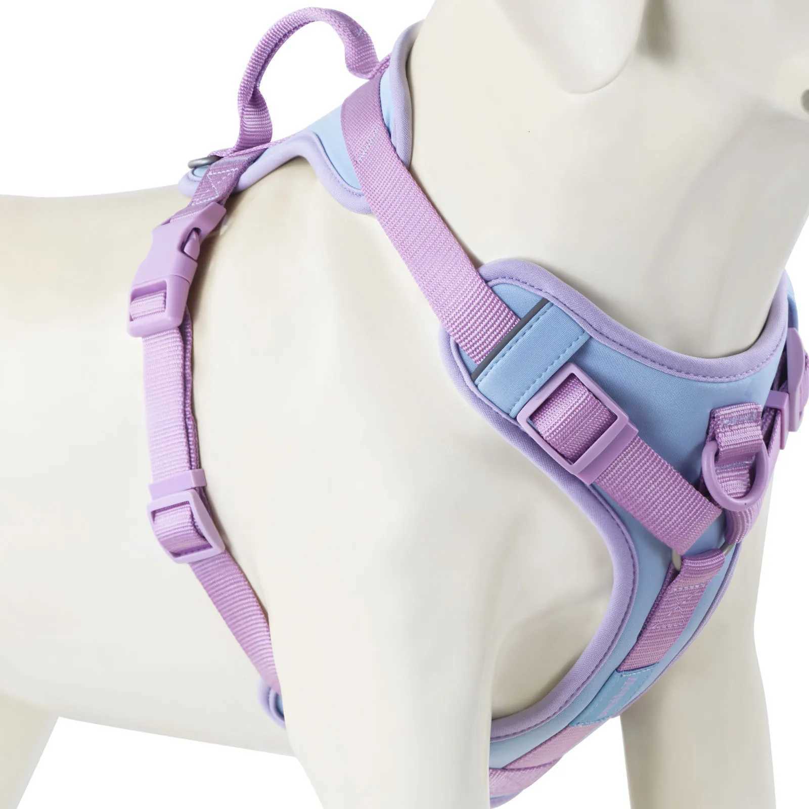 Splicing Colors For Medium luxury Dog Harness no pull for large Small dogs Adjustable Chest Strap dog harness personzed C251031