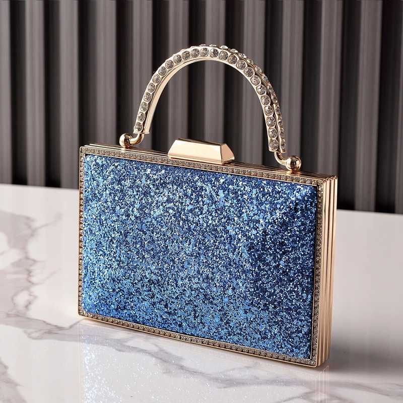 Elegant Black Woman Bag Bling Sequin Handbags for Ladies Small Luxury Brands High End Bag Crossbody The Most Sold In 2025 Z251017