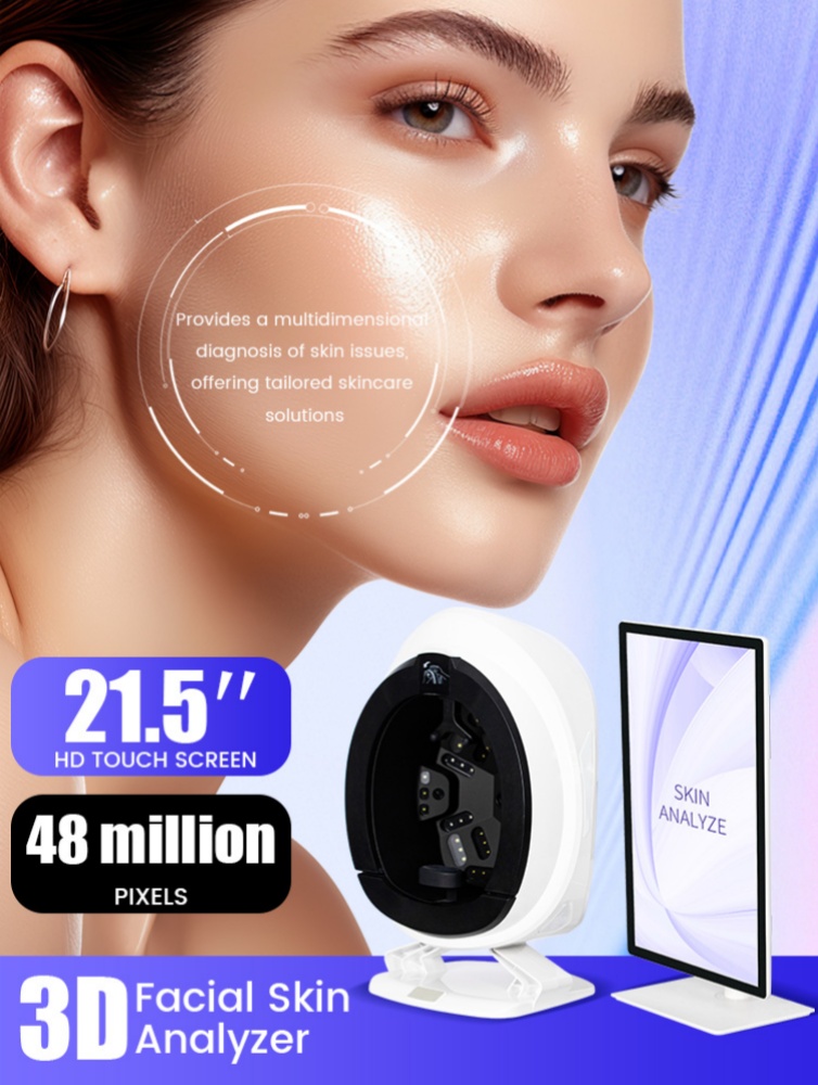 Q2 Skin Health Detector 3D Intelligence Deep Facial Analysis Digital Skin Analyzer Portable Skin Testing Analyzer High Quality Machine