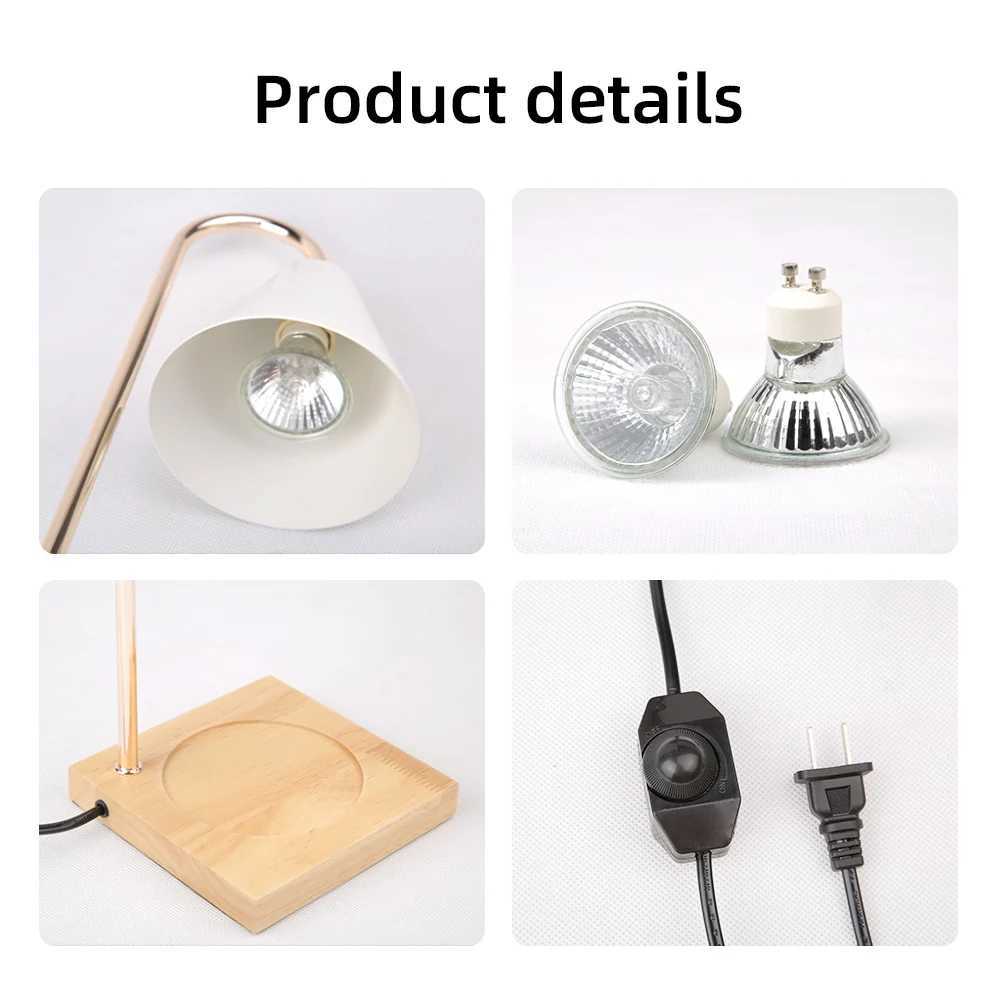 Candle Warmer Lamp with Timer Dimming Melting Wax Table Lamp Home Bedroom Decor Nightlight Creative Aromatherapy Desk Light Gift W251114