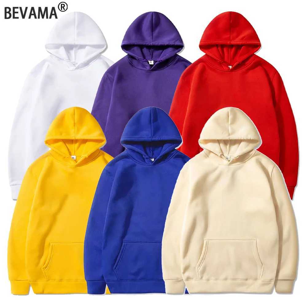 Spring Autumn Men Casual Hoodies Solid Color Fleece Warm Sweatshirts Oversize Male Tops Fashion Hoodie Pullover Multiple Colour Z251017