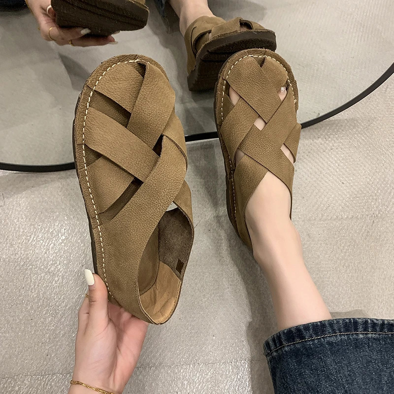 Women Shoes Sandals Flat Low Heel Sneakers Casual Gladiator Barefoot Loafers Slipon Summer Spring Comfortable on Promotion 251013