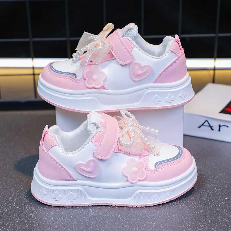 Girls Athletic Shoes Lightweight Princess Casual Sneakers Non Slip Soft Sole Toddler Kids School Tennis Fashion Shoes for GirlsT251017