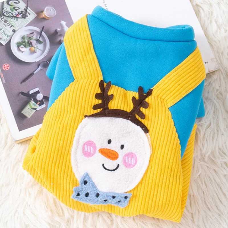 Winter and Autumn Fourlegged Dog Clothes Teddy Pomeranian Schnauzer Corgi Warmth Clothing Small Dog Carrying PantsW251017