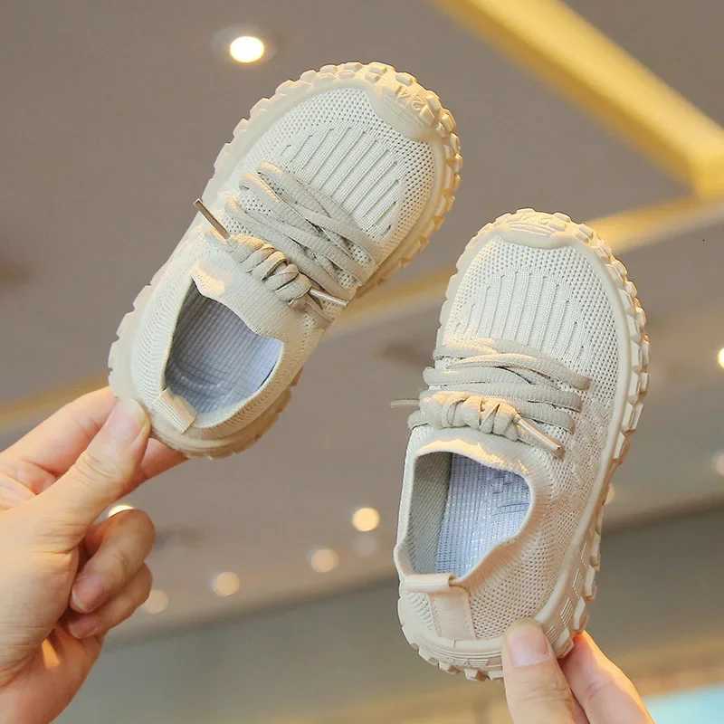 Fashion Sport Running Soft Casual Breathable Spring Autumn Baby Boys Girls Bottom NonSlip Kids Sneakers Children ShoesT251017