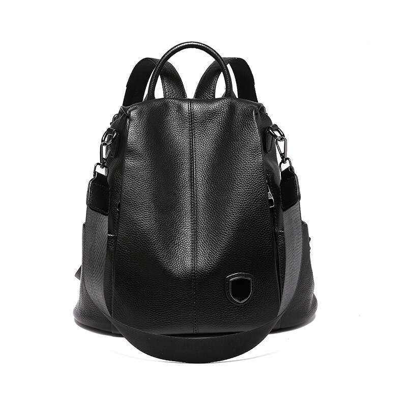 Luxury Bag Women's Genuine New Designer Versatile Soft Leather Fashion S Bag Large Capacity Travel Backpack