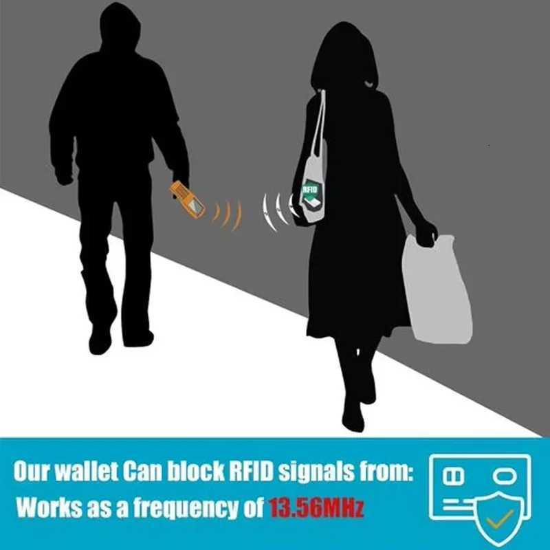 1PC Business Card Holder RFID Credit Card Holder Stainless Steel ID Card Case Slim Metal WalletW251017