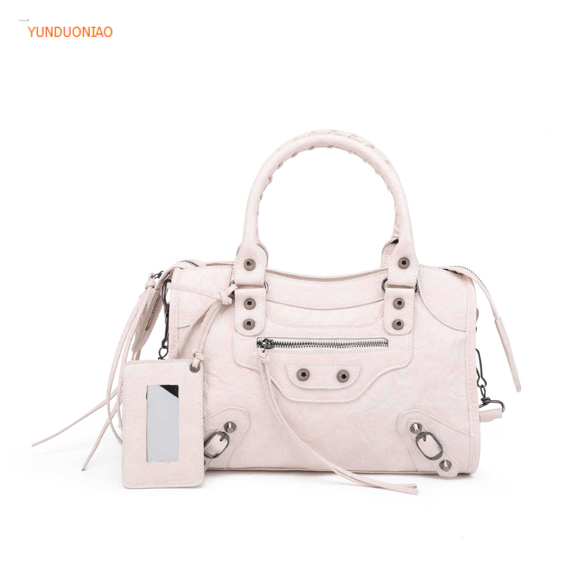 Women's luxury handbag women's crossbody bag mini tassel new autumn and winter designer bag women's motorcycle bag women's shoulde