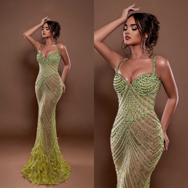Gorgeous Evening Dresses Mermaid Strapless Sleeveless Formal Occasion Backless Prom Gowns Party Dresses Custom Made Vestidos de noche
