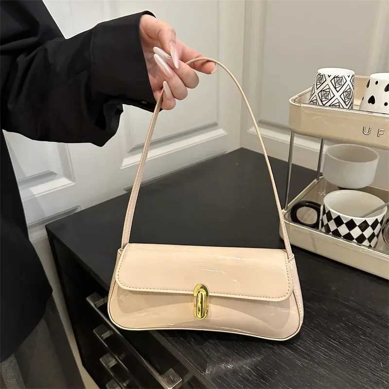 French Fi Underarm Wens Bag 2025 New Style Handbag Versatile Shoder Bag Soft PU Leather Fiable Ins Bag1 D251017