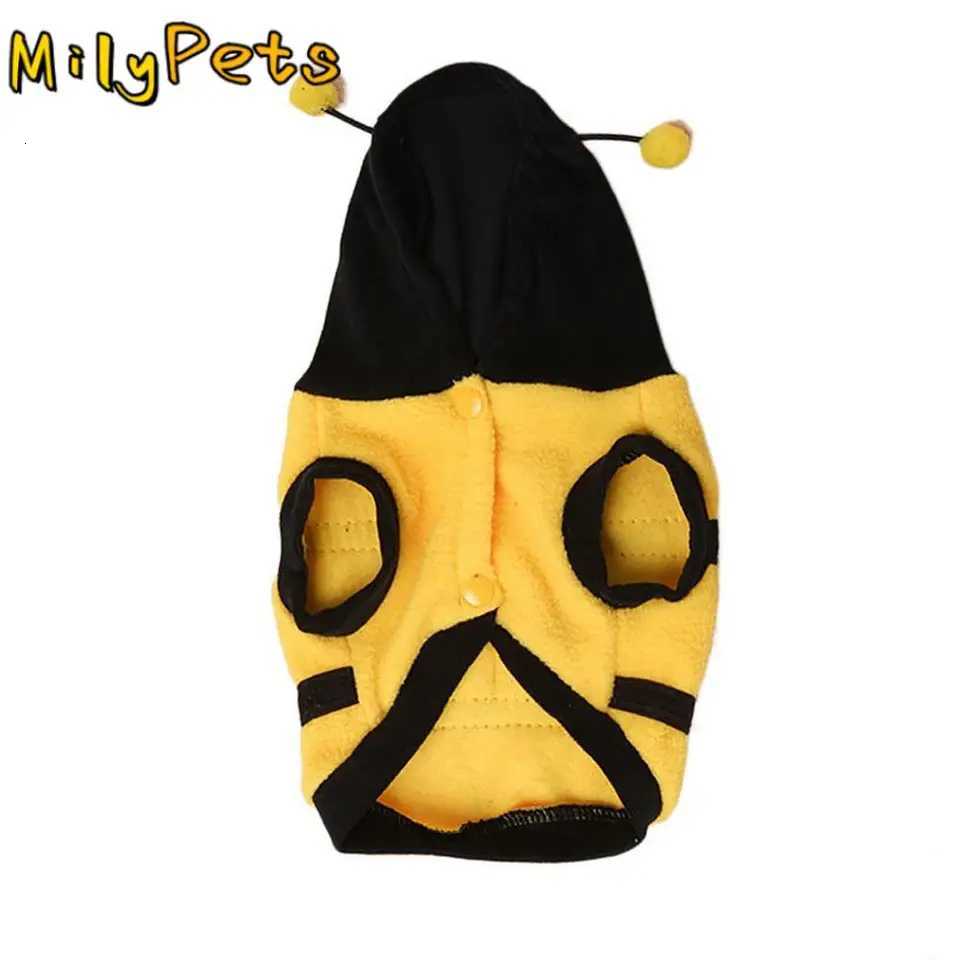 Cute Comfotable Clothing Puppy Bee Cat Pet Clothes Dog Hoodie Costume CoatW251017