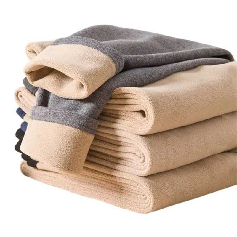 New Winter Thermal Underwear Men Mockneck First Layer 2 Pieces Under Panties and Undershirts Keep Warm Clothing Elastic L4XL H251017