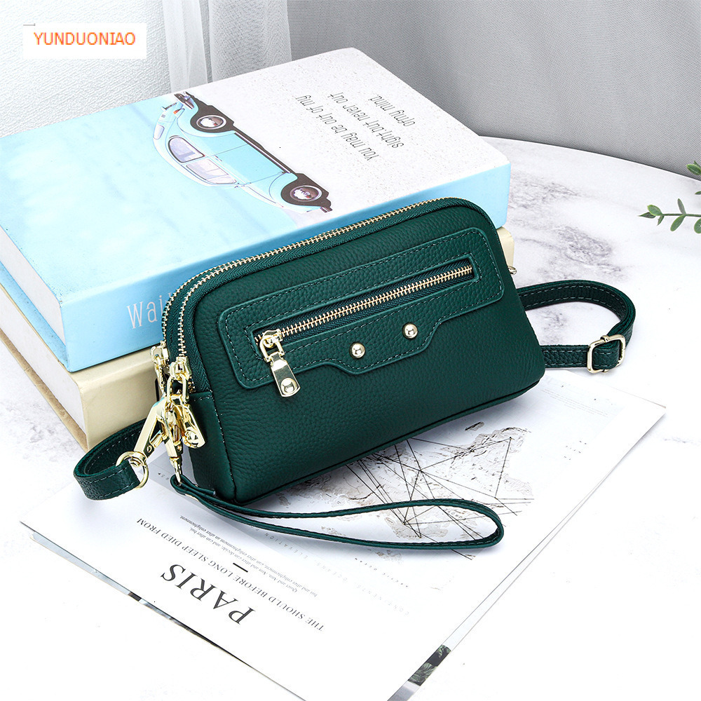 Real leather women's crossbody bag new autumn and winter designer bag cowhide luxury handbag solid color simple style women's shoulder bag