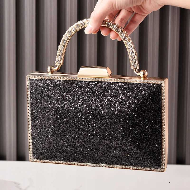 Elegant Black Woman Bag Bling Sequin Handbags for Ladies Small Luxury Brands High End Bag Crossbody The Most Sold In 2025 Z251017