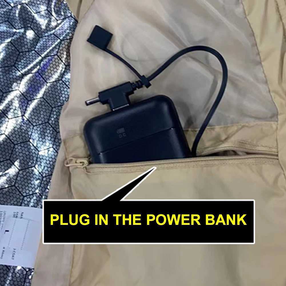 21 Heating Zones USB Heated Vest Winter Electric Heated Jackets Sportswear Heated Coat for Women H251017