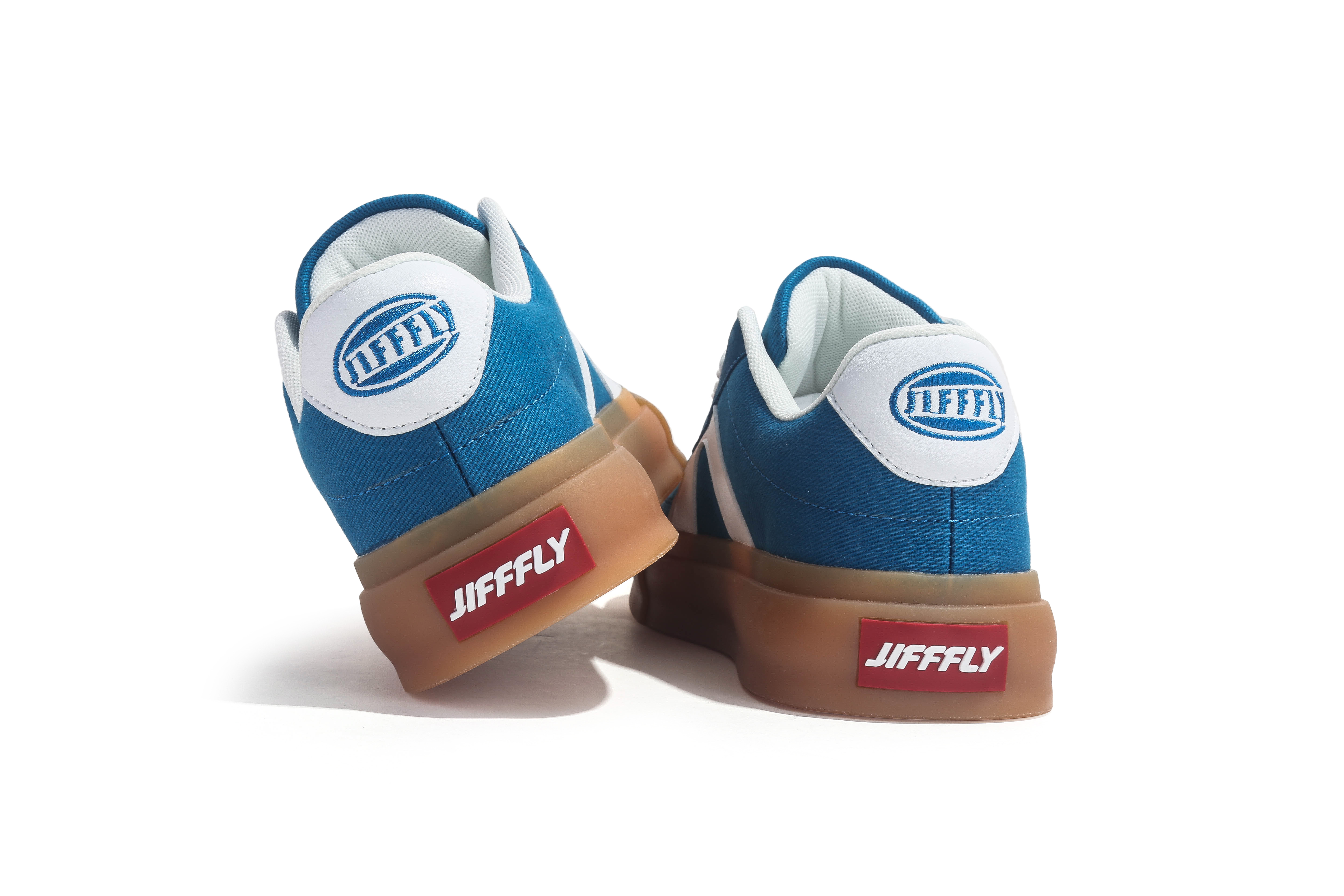 Jifffly Designer Skateboard Shoes: Women's Elevated Heel Thicker Sole Athletic Footwear - Red Color