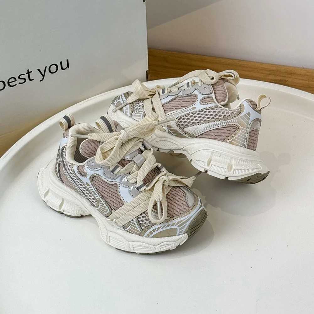 Childrens Popular Outdoor Kids Sports Shoes Children Breathable Mesh Baby Comfortable Sports Shoes Boys Casual Sneaker ShoesT251017