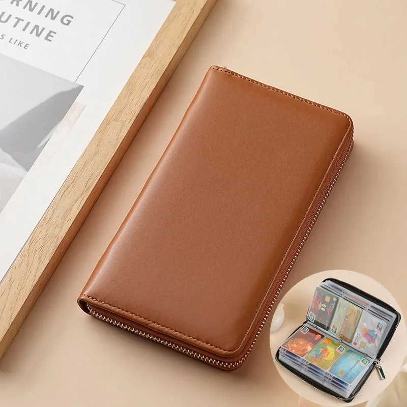 60 Slots PU Leather Women Mens ID Credit Card Case Holder Wallet Organizer Gift Business designer luxury bag card walletsW251017