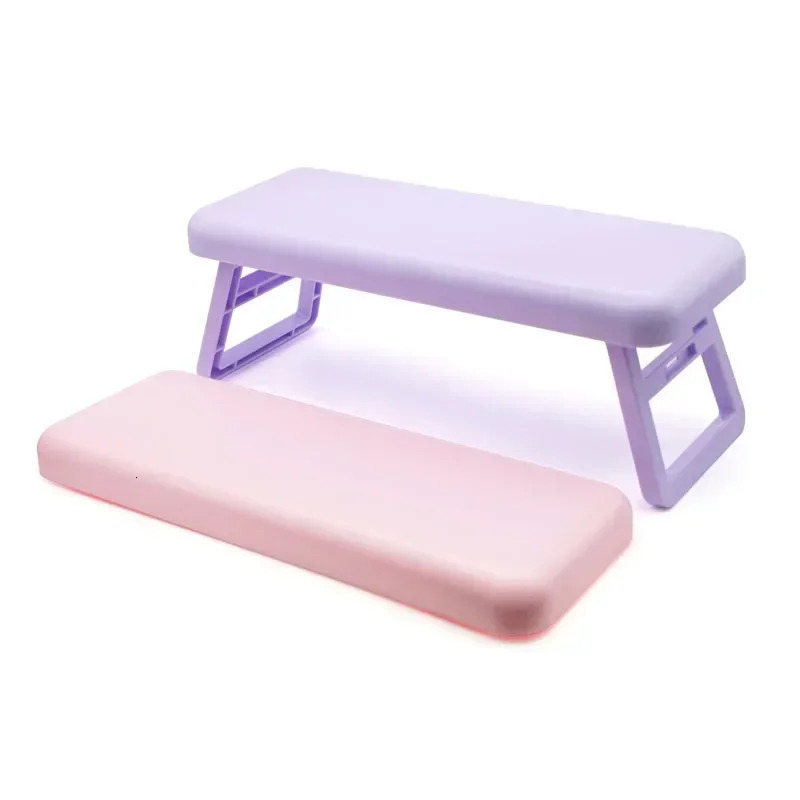 Folding Nail Hand Manicure Rest Arm Stand Pillow Cushion Holder Table Desk Armrest Sponge Support Mat Polish Tool Practice Salon 251014