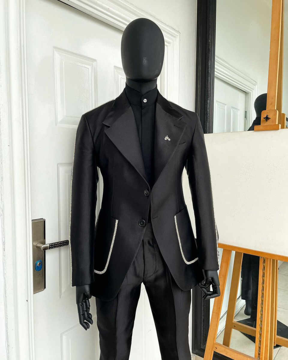 Gentleman Wedding Tuxedos Notched Lapel Single Breasted Men Suit Formal 2 Pcs Jacket Pants Evening Prom Groom Blazers Customized