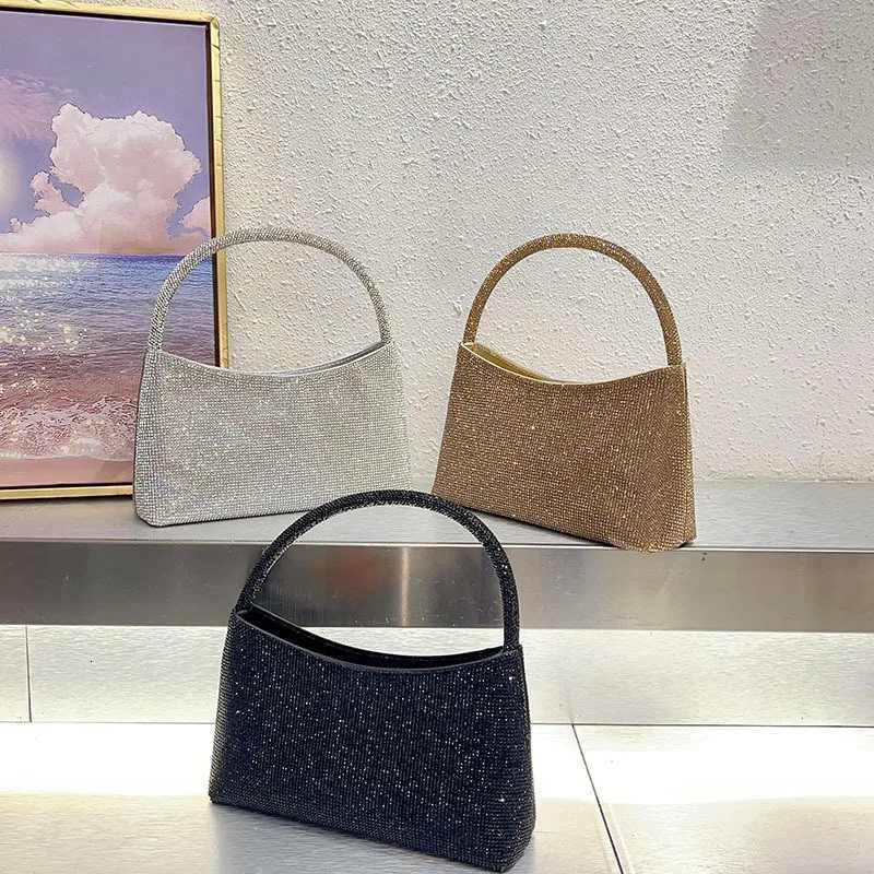 Glitter Shiny Diamond Evening Bag Wedding Party Clutch Purse Exquisite Banquet Bag Luxury Fashion Women Handbag Crossbody Bag Z251017