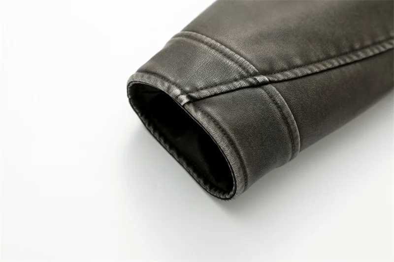 2025New Coal graysty le Womens washed leather jacket with belt short coat with downgraded zipper and vintage lapel jacketT251017