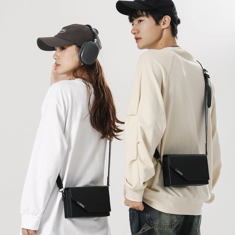 Designer Bag Cross-border Crossbody Bag Men's New Luxury Bag Ins Trend Versatile Small Square Bag High-end Niche Single Shoulder Crossbody Bag Wh