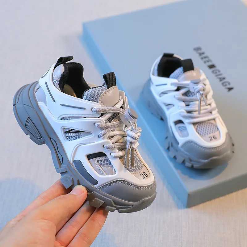 Children Sneakers Boys Fashion Sport Style Dad Shoes Girls Candy Color Nonslip Sneakers Size 2338T251017