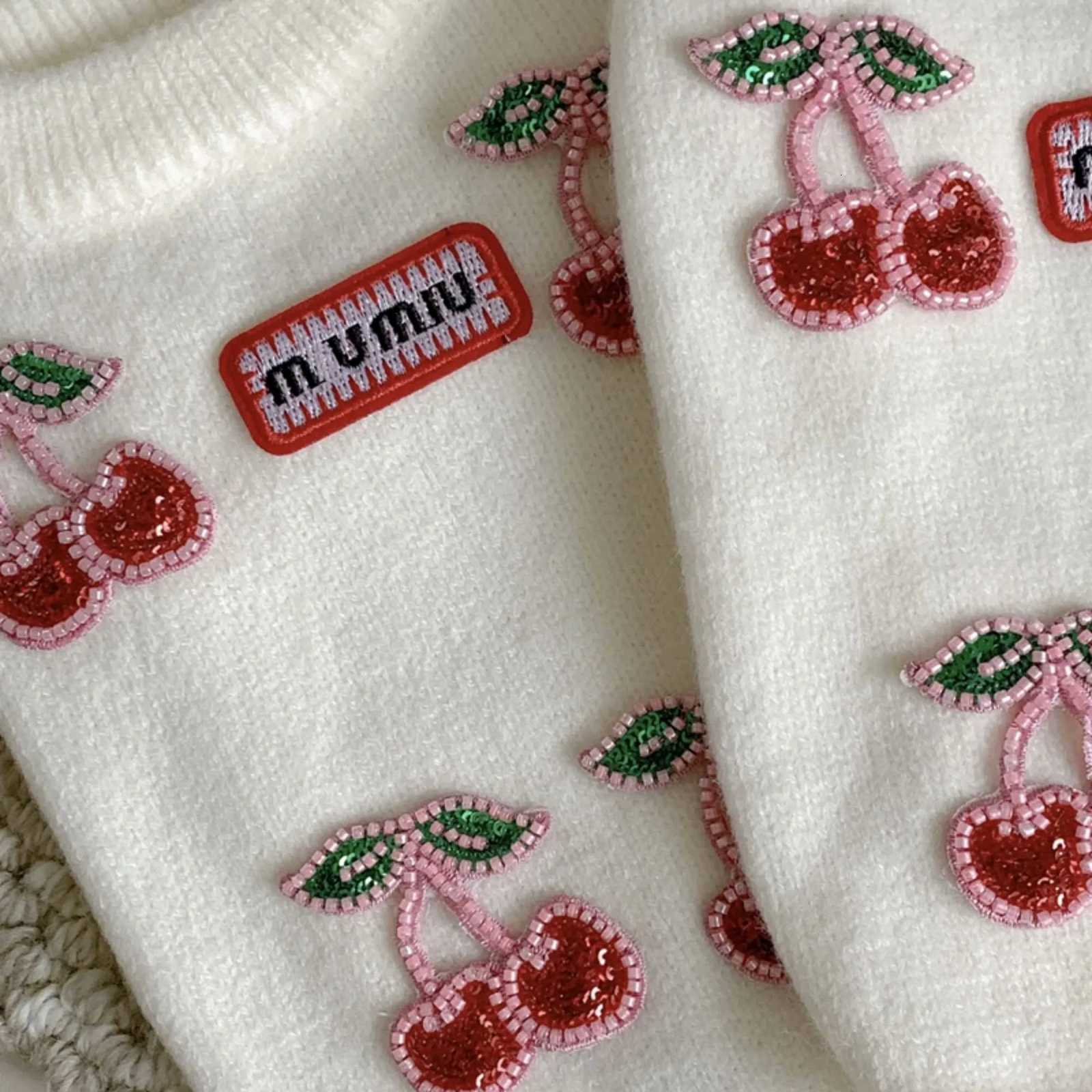 Small Dog Teddy Sweater Pet Cute CherryPrint Winter Warm Clothes Bichon Knit Pullover Maltese FruitPrint ClothingW251017