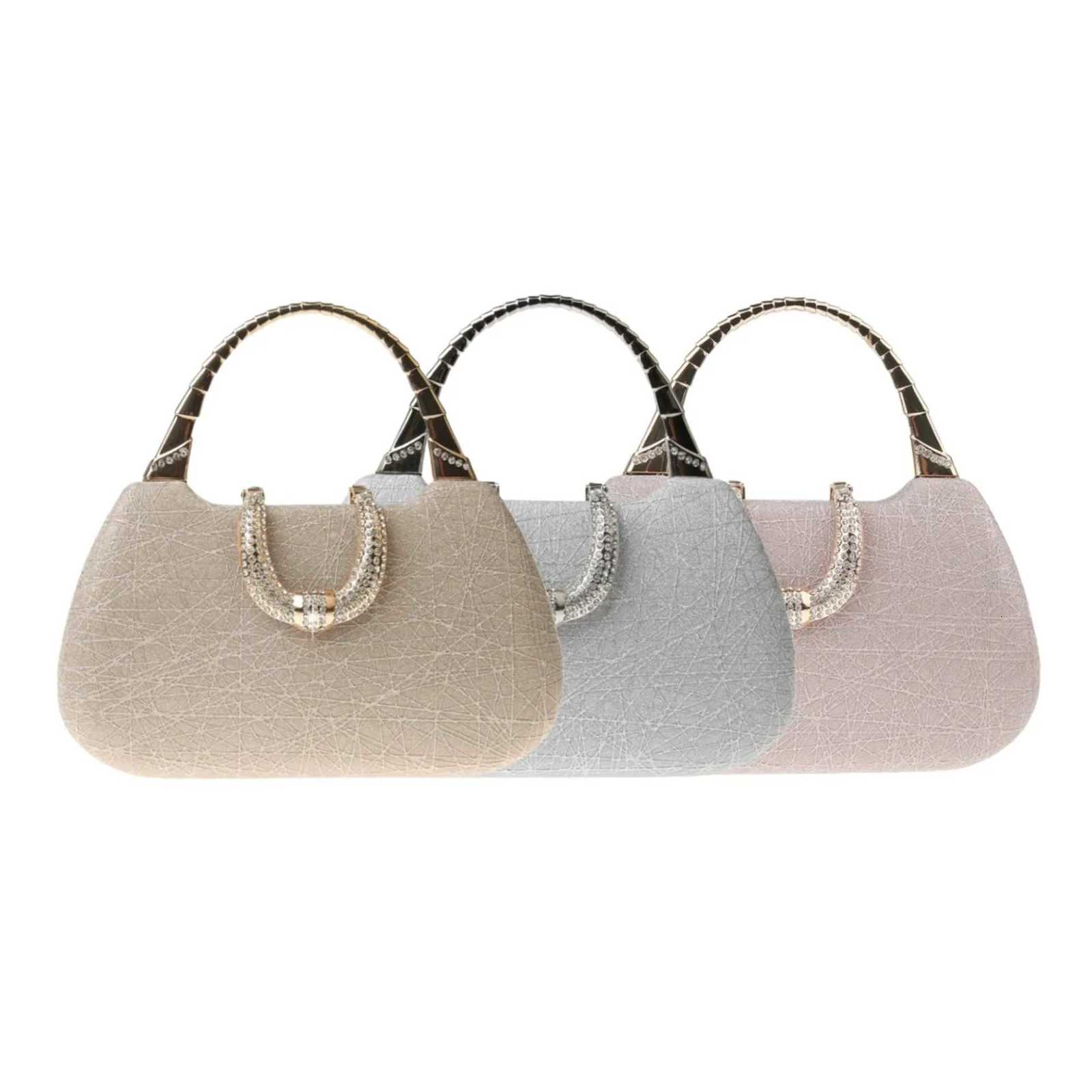 Pearl Rhinestone Evening Bag Luxury Diamond Crossbody Single Shoulder Purse Elegant Bridesmaid Party Handbag Shiny Fashion Tote Z251017