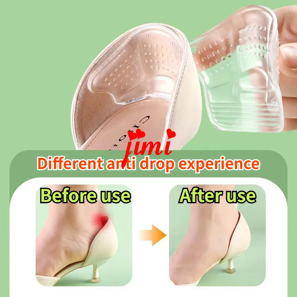 1Pair Heel Sticker Heel Protectors Sneaker Size Insoles Antiwear Feet Shoe Pads Adjust Size High Heel Cushion Inserts 251011