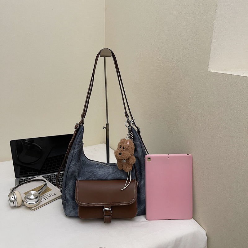 2025 Spring Women's Fashionable Compact Phone Bag with Large Capacity Function, New High end Student Versatile, Leisure, Simple Shopping, Commuti