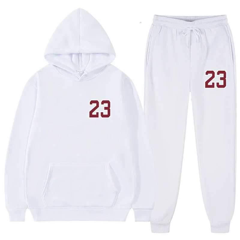 2025 Autumn Winter HoodiesPants Two Piece Set Men Hoodies Tracksuits Jogger Pants thick Warm Clothes Men neutral style Z251017