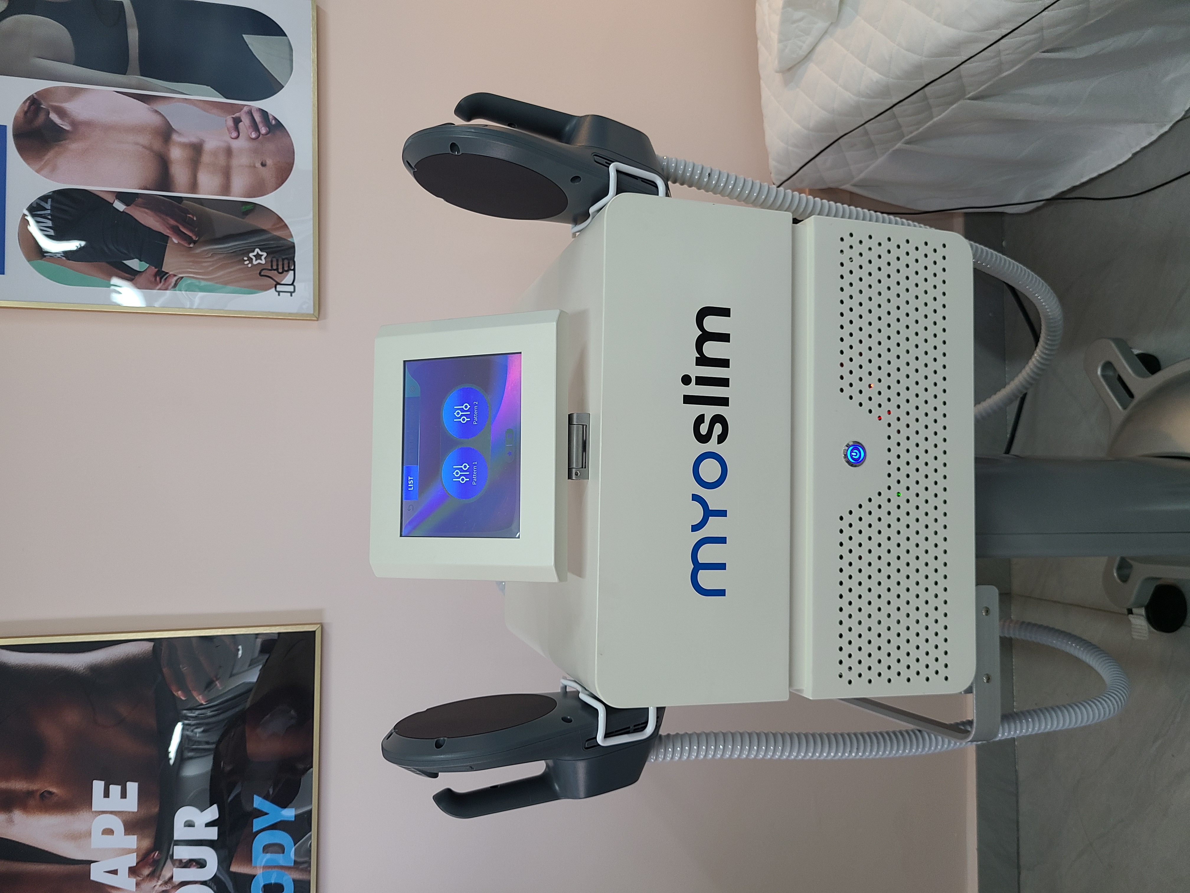 EMS Body Sculpting Machine Fat Burning Muscle Building Device MYOSlim 15Tesla 6500W Body Contouring For Salon Use Weight Loss and Skin Tightening Equi