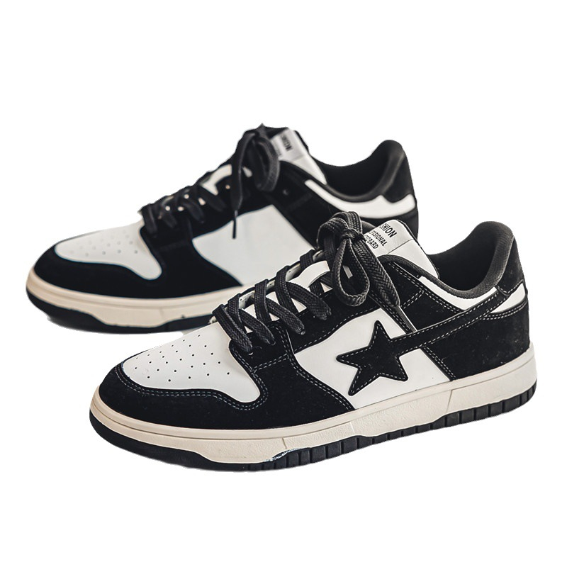 Free shipping Autumn new style board shoes men trendy versatile student couple casual Harajuku Hong Kong style sports shoes for men