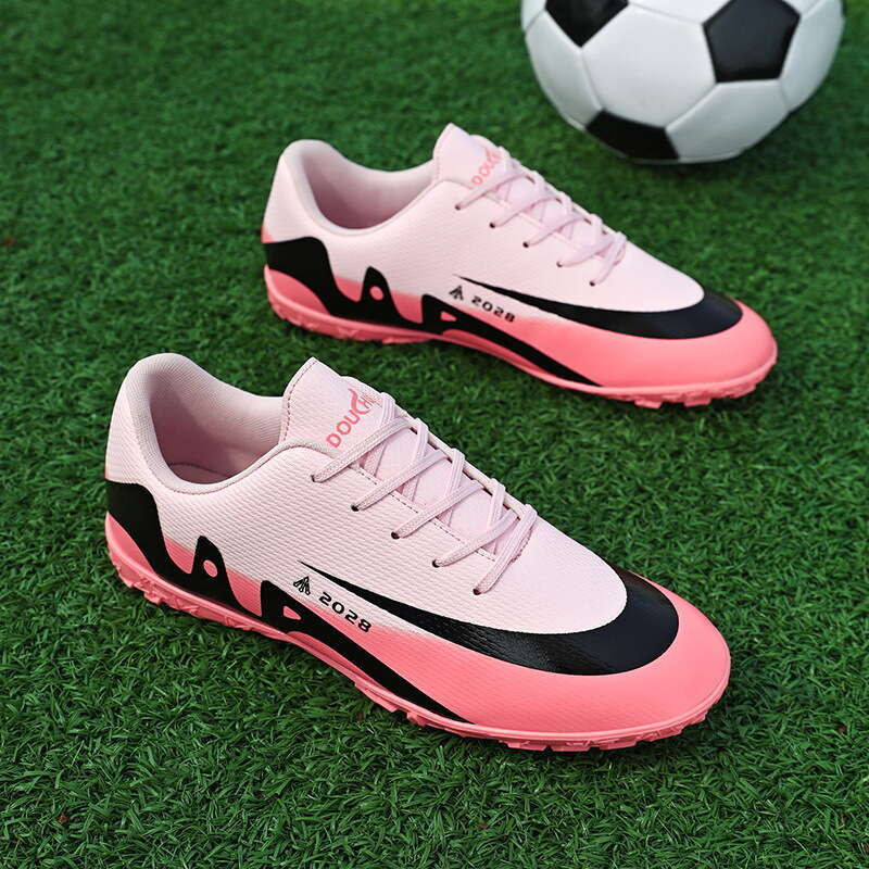 new Douchuan New Non-Slip Spike Adult Soccer For Men And Women Training Children's Low-Top Youth Sports Shoes