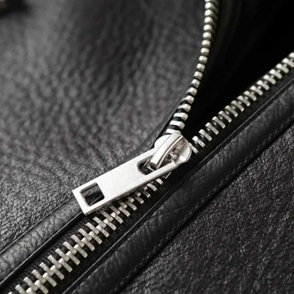 2025 Women Leatherette Coat Female Loose Outwear Extra Thick Warm Extra Thick Lamb Wool New Autumn Winter Pu Leather JacketT251017