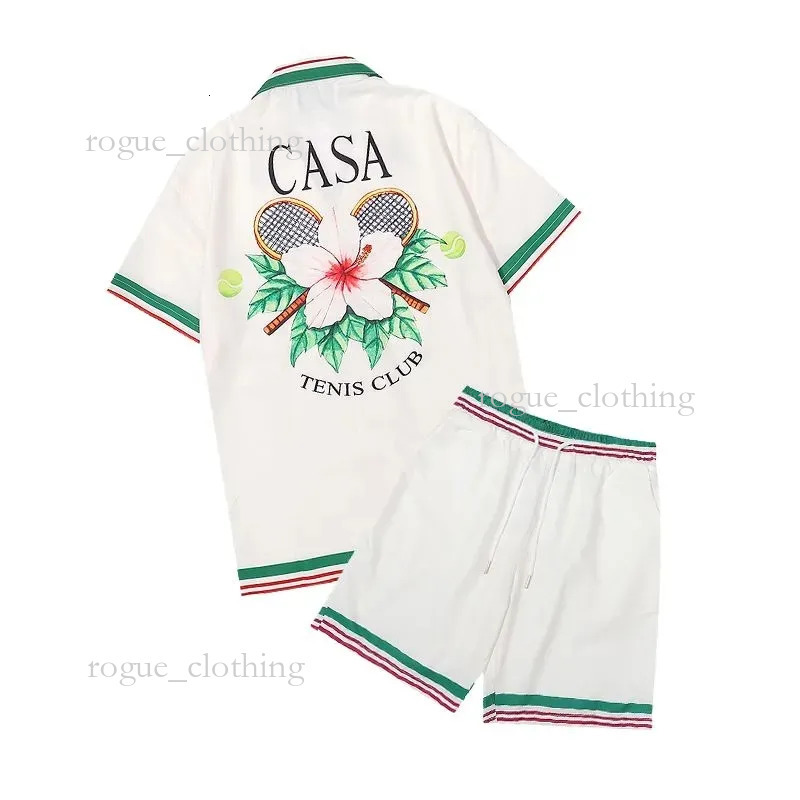 Casas Blancas Tshirts Men's Casual Beach Attire: Designer Polo Shirts Collection, Lightweight Shirt And Shorts Set - Casas Blancos T-Shirt Casaity Blancoity 968